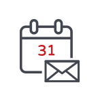 Email calendar icon
